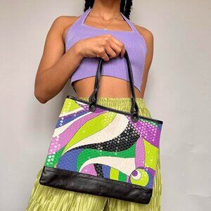 fun color pucci inspired bag